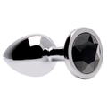 Plug Anal Metal Com Pedra M