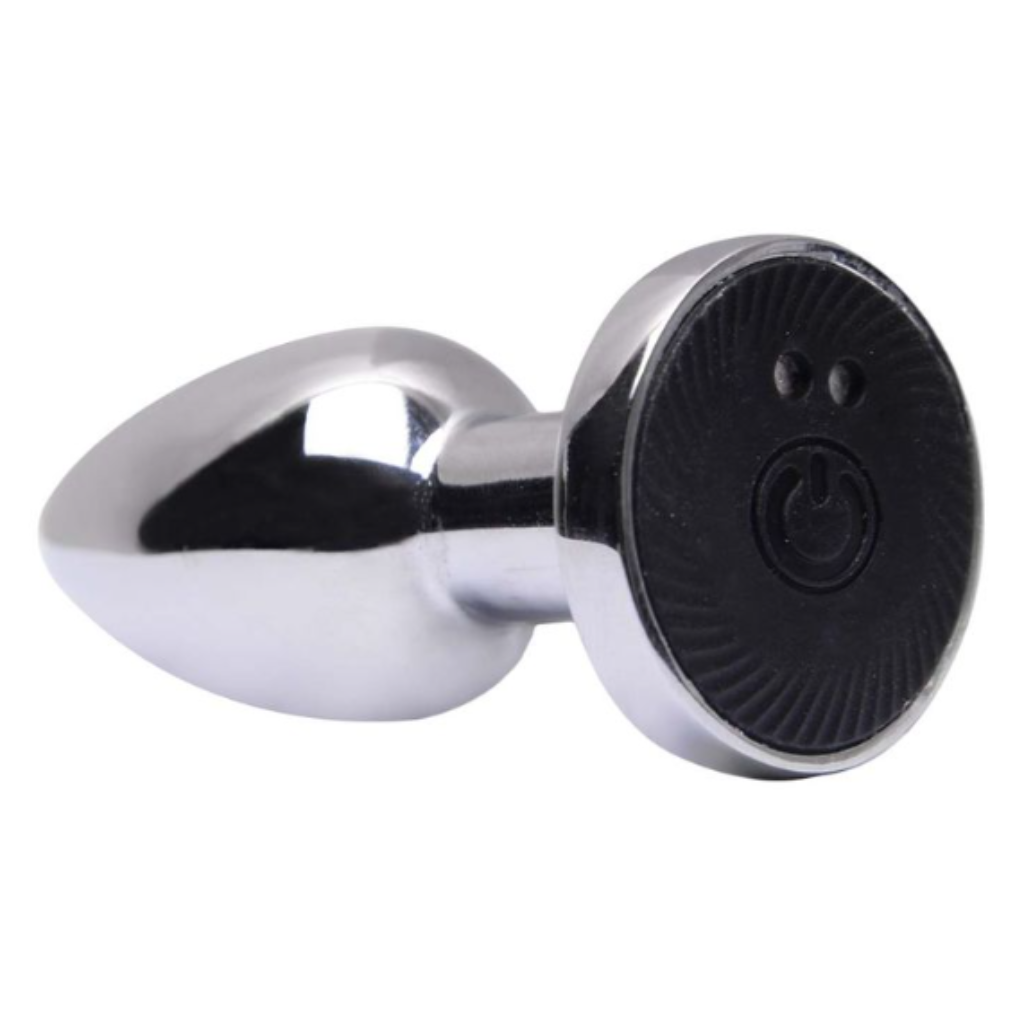 Plug Anal Vibratório Metal com Controle