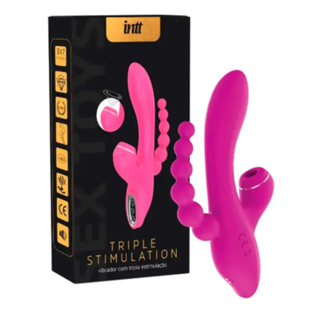 Vibrador Triple Stimulation Intt